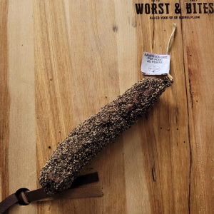 Franse worst omhuld met peper