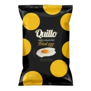 Quillo - Chips with fried egg flavour 130 gram