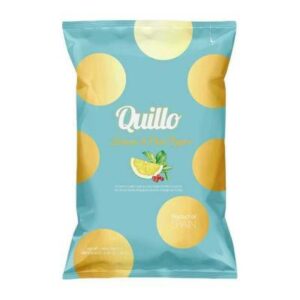 Quillo - Chips lemon & pink pepper 130 gram