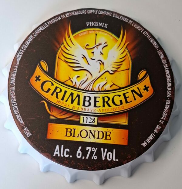 bierdop grimbergen 30 cm