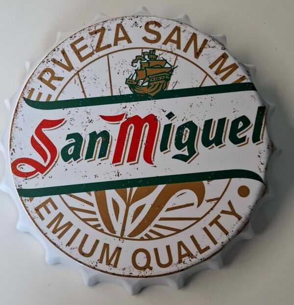 bierdop san miguel 30 cm