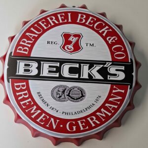 bierdop beck's 30 cm