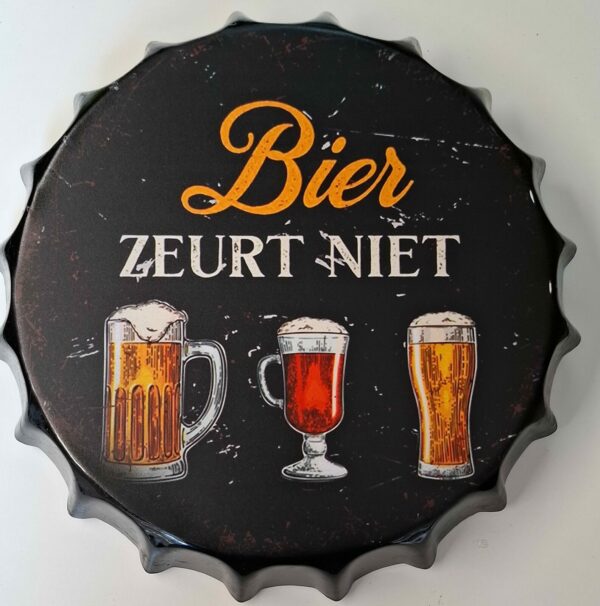 bierdop bier zeurt niet 30 cm
