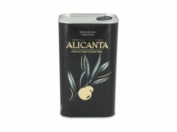 Alicanta Extra Virgen olijfolie blik 1 liter