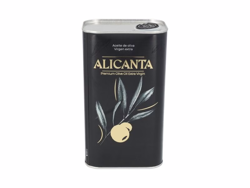 Alicanta Extra Virgen olijfolie blik 1 liter