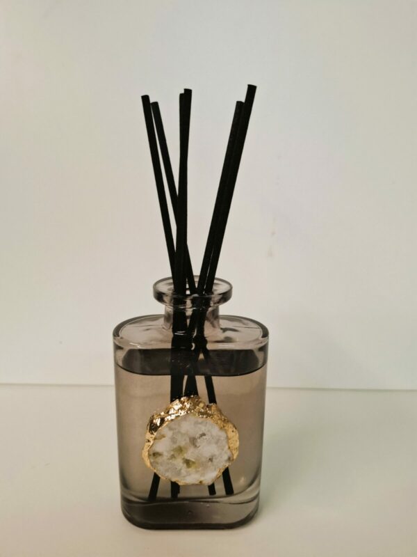 Luxe geurstokjes met bergkristal Green Tea 200ML