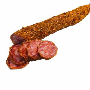 Koningsworst (franse) met een vleugje kerrie.