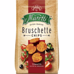 Bruschetta Tomato, Olives & Oregano zak 150g