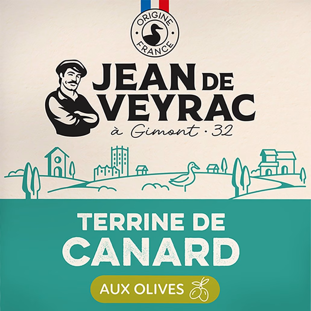 Terrine van Eend (Canard) blik 65g