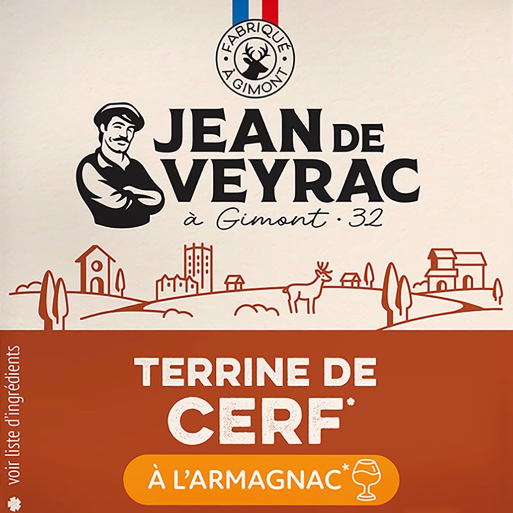 Terrine van Hert (Cerf) blik 65g