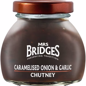 MB Caram.Onion & Garlic Chutney glas 100g